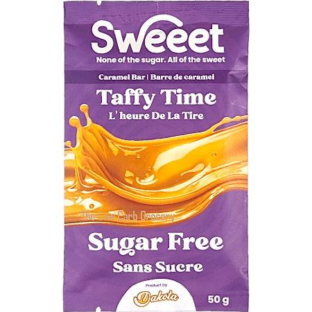 Sugar-free Taffy Time Caramel Bar